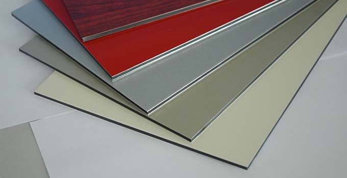 Color coated aluminum fire door Fire Panel