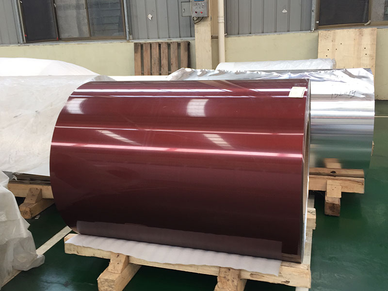 Painted Aluminium Coil for Caravans