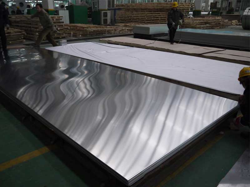 Anodized aluminum sheet