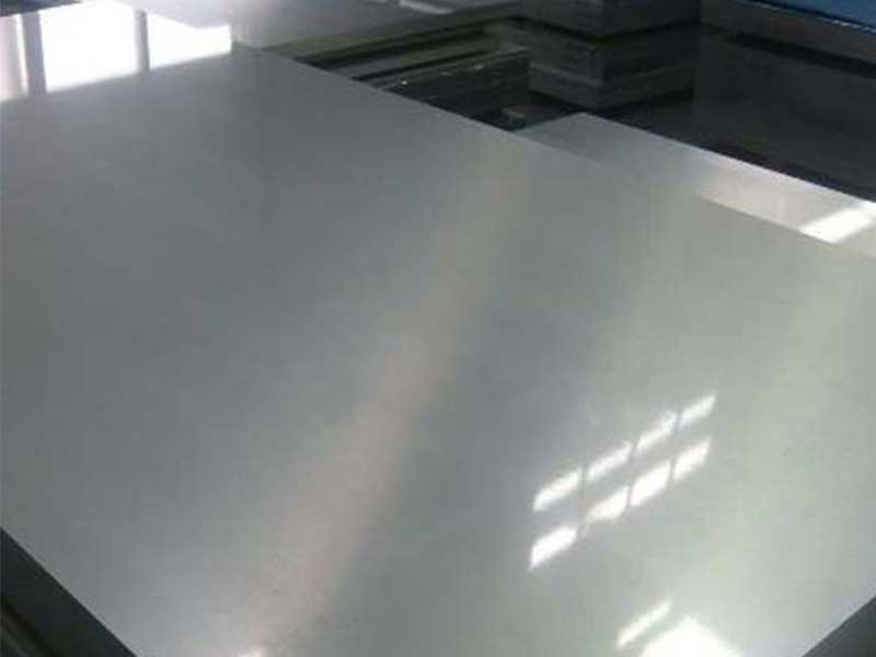 Aluminum sheet with holes