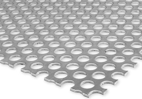 Perforated aluminum sheet