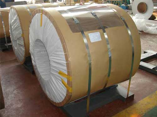 Aluminum coil for sandwich panels